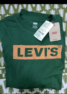 New original sealed tag Levi's Green sweatshirt