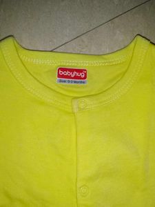 Cute Babyhug Romper Set