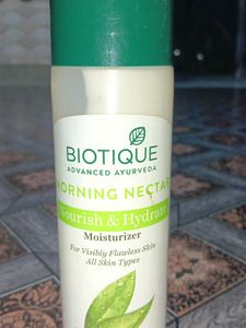 Biotique Morning Nectar Moisturizer.