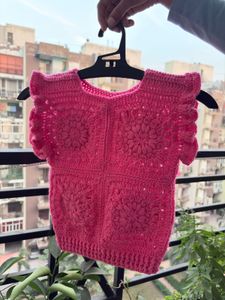 Adorable Handmade Knitted Top