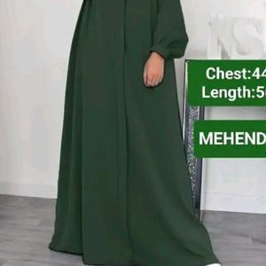 Elegant Women's Ethnic Abaaya. Pack of 4 clours