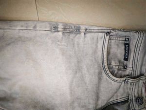 Balenciaga Gray Wash Jeans