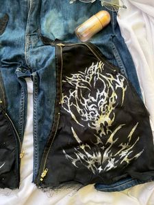 Gothic Y2k Jorts