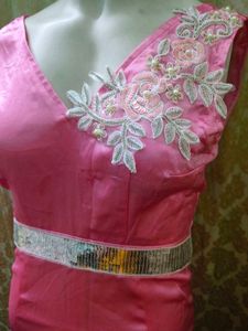 Mermaid Pink Gown