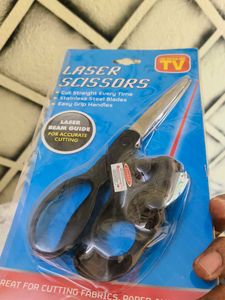 Laser Scissors For Accurate Cutting New Pack ✂️✂️✂