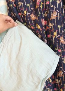 Floral Print Kurta