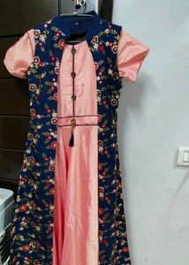 Floral Embroidered Stylish Gown