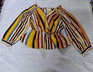 Multi Colour Crop Top