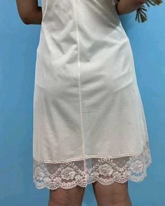 Slip Nightgown With Lace Details