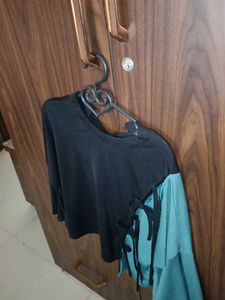 Stylish Two-Tone Top