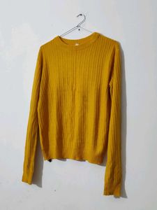 Yellow sweater