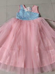 sequin birthday frock 2-3 years