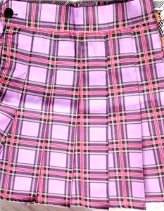 Cute Plaid Mini Skirt