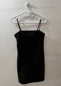 Pinstripe Mini Dress