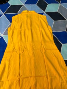 Yellow Sleeveless Dress