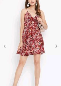 Floral Print Mini Dress