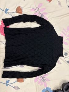 Black Turtle Neck Sweater