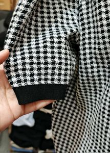 gingham pintrest cardigan