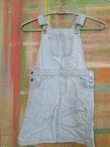 Denim Jumper Dress