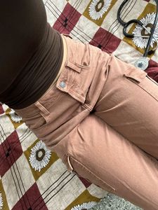 Brown cargo pants