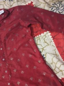 Elegant Maroon Kurta