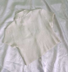 Bershka Ribbed Top