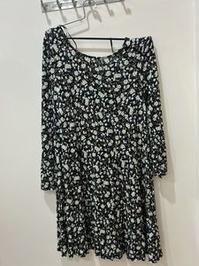 Floral Print Mini Dress