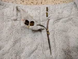 Eyelet Shorts