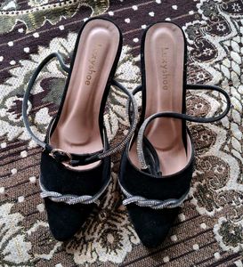 Black Stiletto Heels