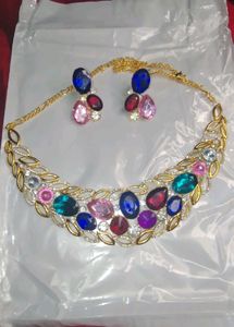 Statement Necklace & Earring Set
