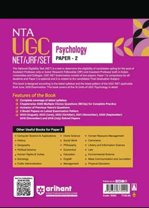 NTA UGC NET/JRF/SET Psychology