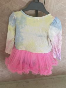 Frill Frock Romper - 6- 12M