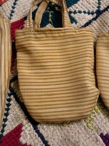 Striped Pouches (Set of 5)