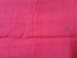 Elegant Red Ethnic Fabric