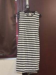 Striped Sleeveless Dress