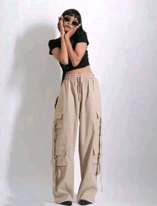 Beige Cargo Pants (AO)