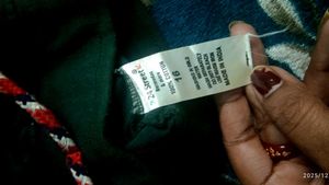 Green &amp; White Striped Joggers