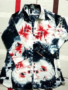 Floral Print Shirt