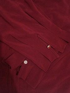 Maroon Net Top (XL Size)