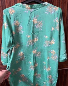 Floral Print Kurta