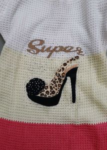 Fun Heel Graphic Sweater