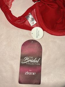 Bridal Bright Red Bra by Zivame