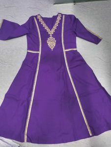 Elegant Purple Kurta