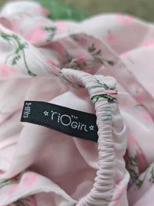 Floral Ruffle Top