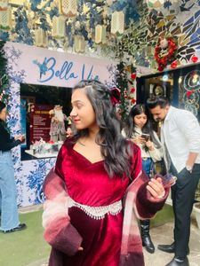 Velvet Designer Dress