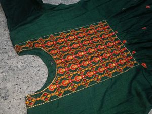 Elegant Embroidered Kurta