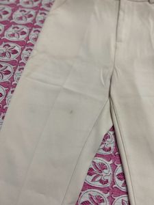 Flared Beige Pants