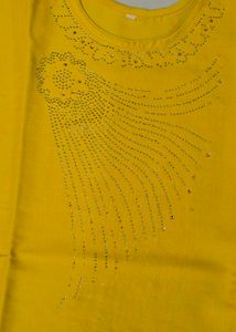Mustard Yellow Kurti