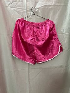 Pink Satin Pajama Set