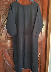 Black Kurta In 4XL Size